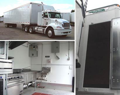 Large mobile commercial kitchen in Wayne, NJ.